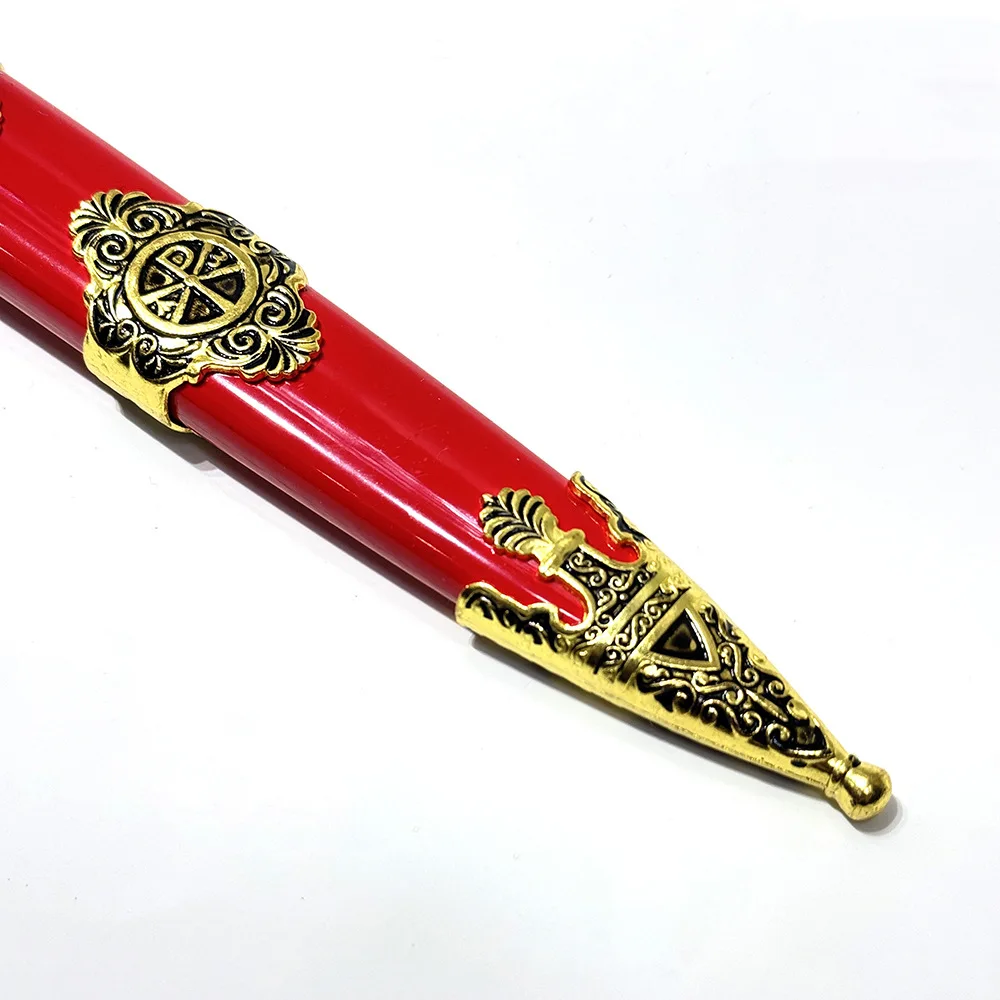 29cm European Western Swords Uncut Blade Weapons Model Cosplay Props Desktop Display Ornaments Collection Birthday for Girl Boys - view 3