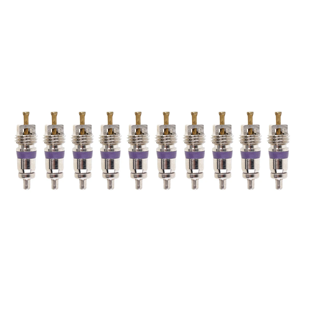 

10pcs Copper R134a Car Automobile A/C Air Conditioning Valve Cores Universal