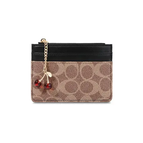 Luxury Design Wallets for Women Multi-Function Card Holder PU Leather Female Small Card Bag Short Women's Purse