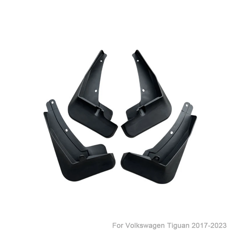 4pcs Car Accessories For Volkswagen Tiguan TAOS 2010-Present Car Mudflaps Mudguards Fender Splash Guards Mud Flaps ABS Cover