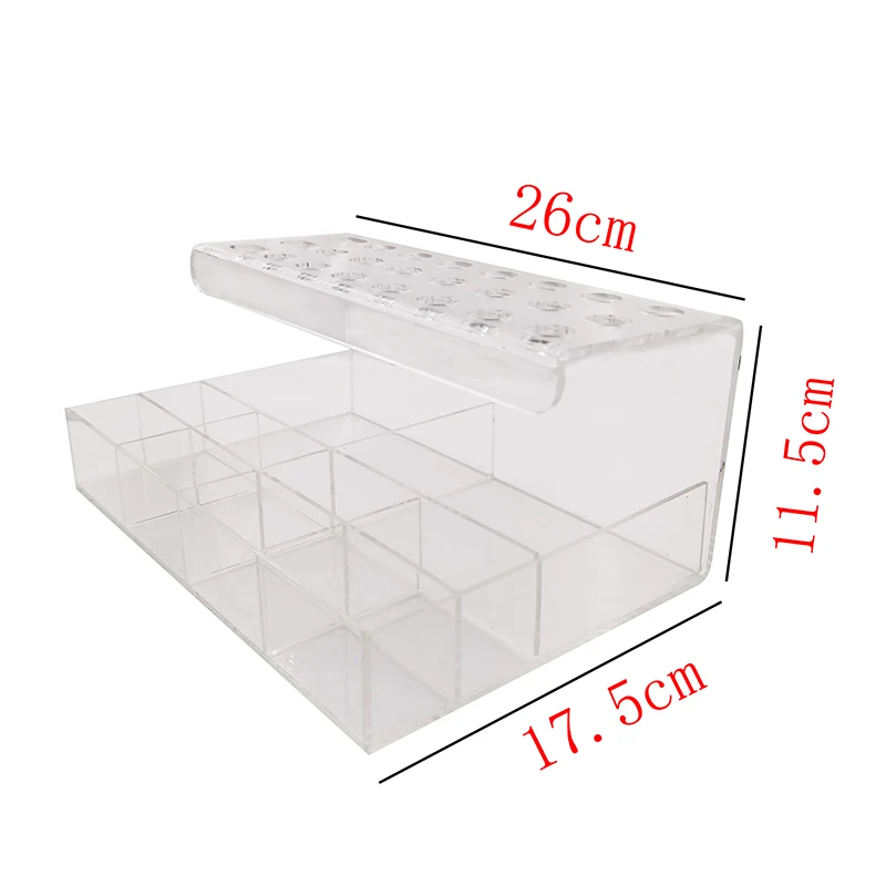 

Dental resin placement frame Adhesive storage and finishing box frame Acrylic material