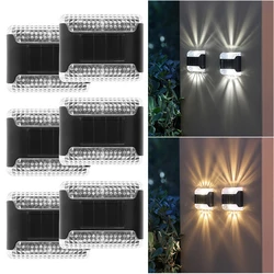 Lámpara Led Solar de pared para exteriores, luces impermeables para decoración de jardín, patio, calle, balcón