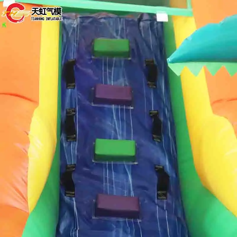 6x2,5x3m aufblasbare kommerzielle Palmen-Wasserrutsche mit Pool-Endstück für den Sommer-Garten