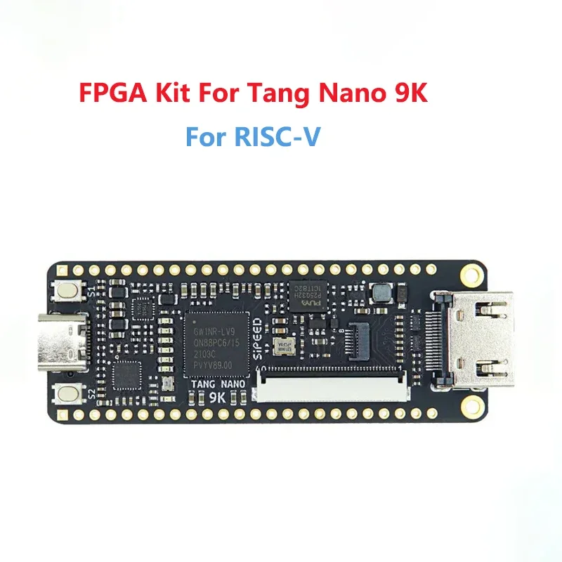 

Sipeed Tang Nano 9K FPGA Development Board GOWIN GW1NR-9 RISC-V HDMI-compatible Optional LCD