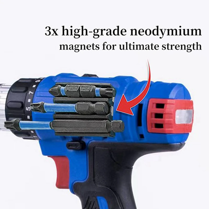 ABPP-магнитный держатель бит с клеем для ударных отверток, дрели для отверток, держатель бит, дрель, детали электроинструмента