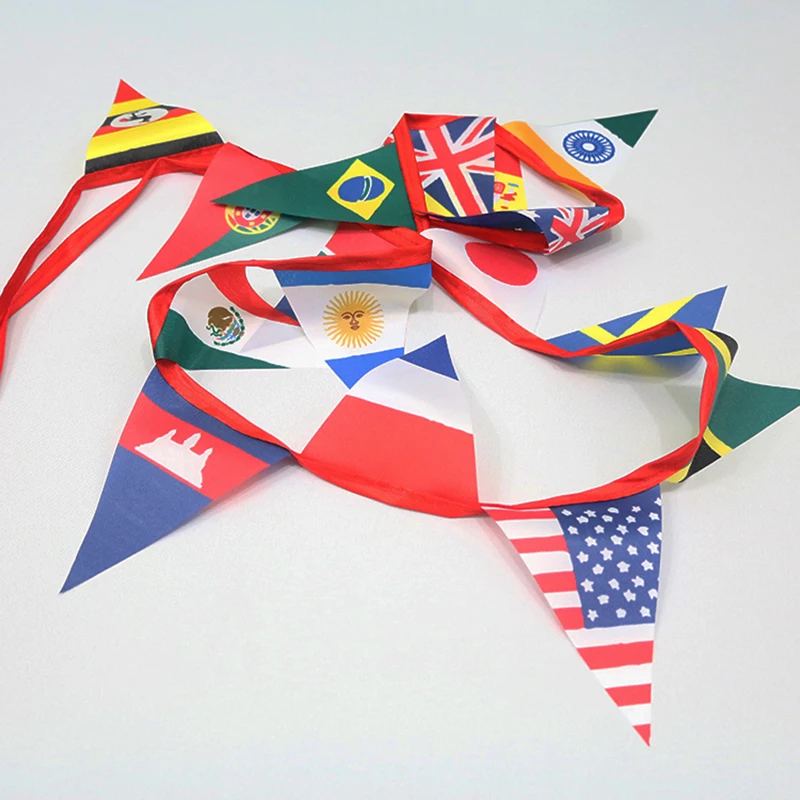 Custom Pennant Banners Event and Backstroke Bunting Flags For Bunting PVC