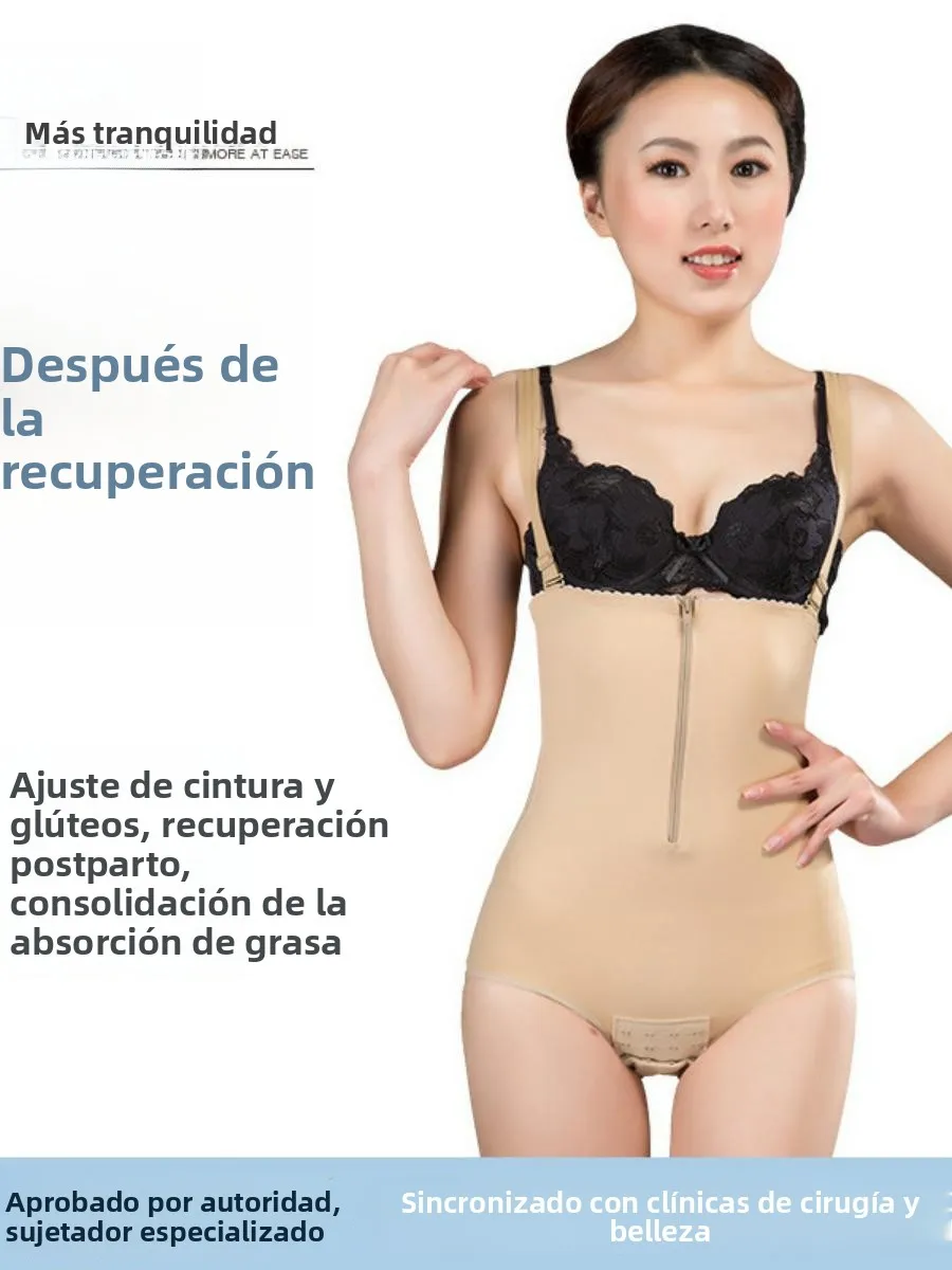 Faja Moldeadora Postoperatoria de Cresión para Mujer, Control de Cuerpo Cleto, Tipo Spanx