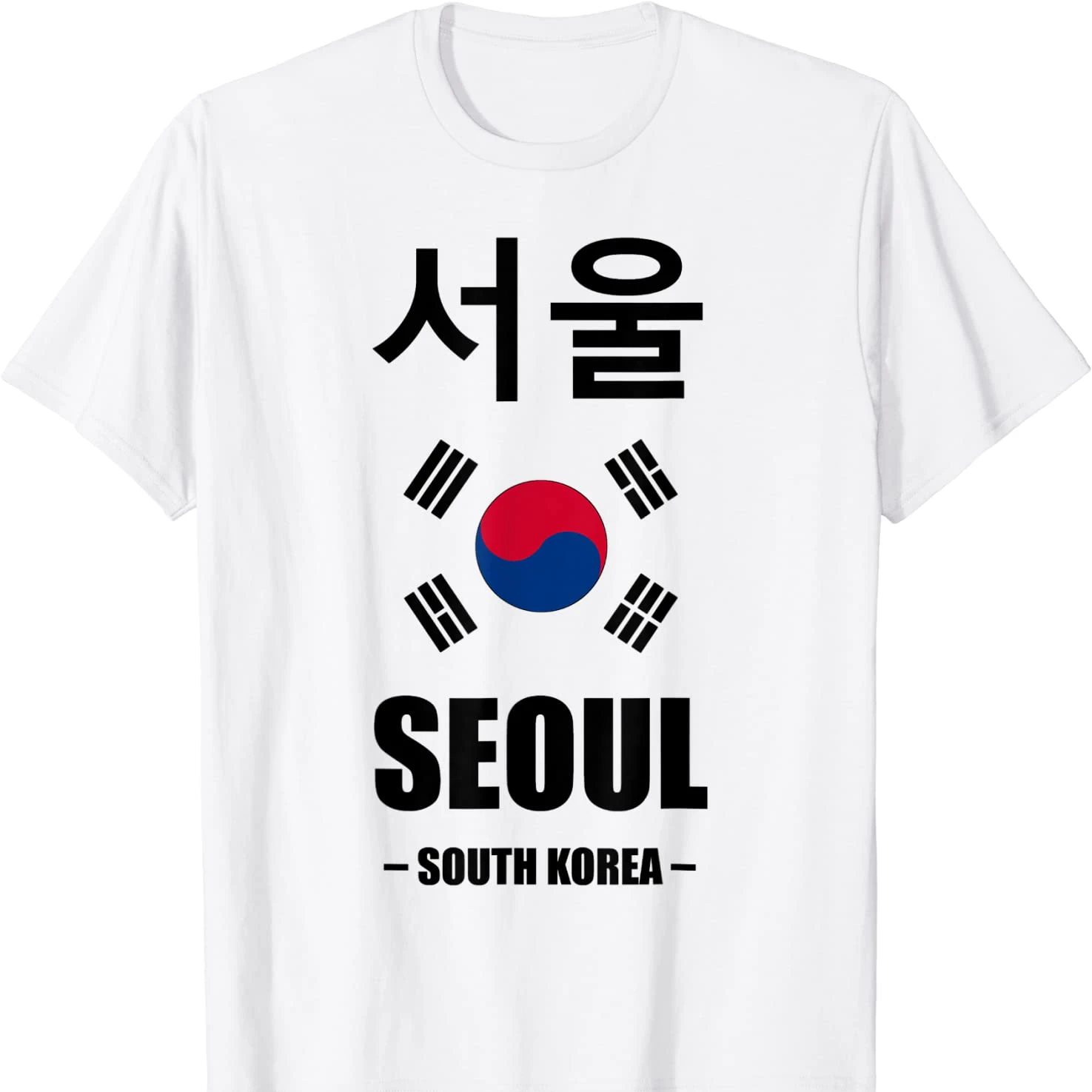 

Seoul South Korea Flag Clothes Gift T Shirt New 100% Cotton Short Sleeve O-Neck Casual T-shirts Harajuku Streetwear Top