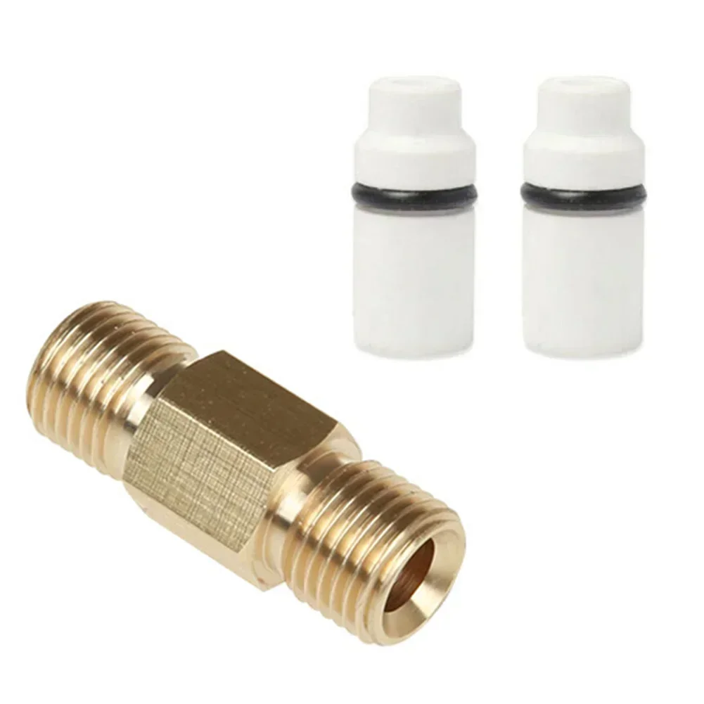 Pressure Washer Snow Foam Quick Plug Connector 1/4 Inch To Spray-Gun Wand Lance Adapter Quick Disconnect Release Fitting