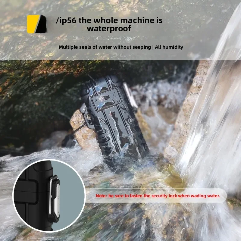 ولاعة شعلة تلسكوبية مقاومة للماء في الهواء الطلق، ولاعة بيوتان قابلة للنفخ مقاومة للرياح باللون الأزرق، مع أداة إشعال الحبل الخاصة به #2