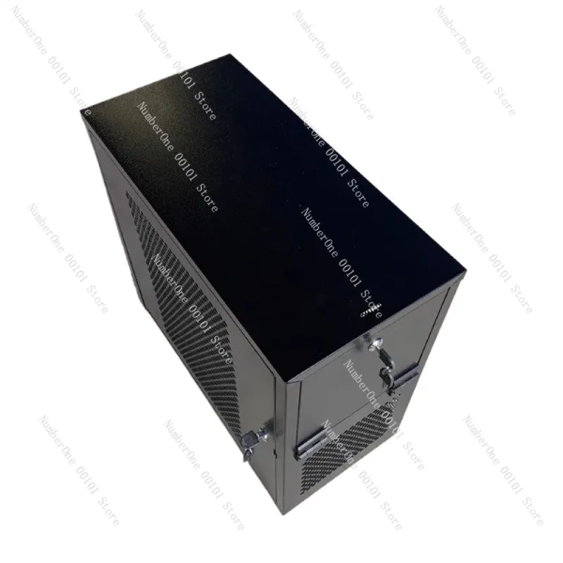 Desktop Security Case for Confidential Data, Anti-Theft Computer Host with Lock for Data Protection