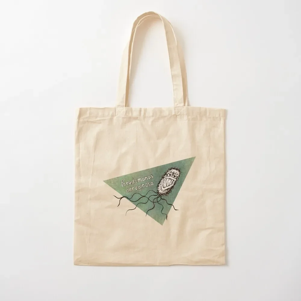 

Pseudomonas aeruginosa Tote Bag shopping bags foldable tote bags aesthetic tote bag university Bag