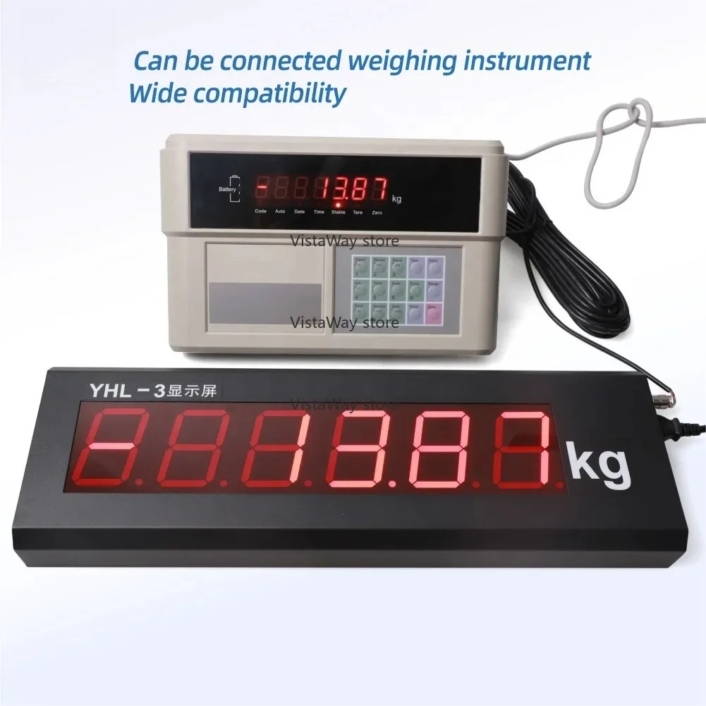 3 inch YHL-3 Weighing Indicator Large Screen LED Outdoor Display for Weighing Scale