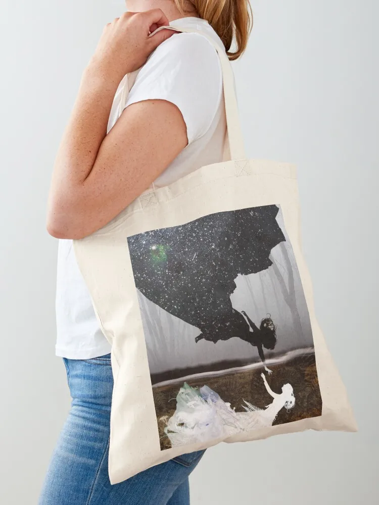 Flesh or Fossil by Lorena Carrington Tote Bag reusable shopping bag university shopper bag personalized tote