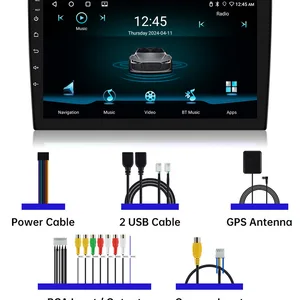 Car Radio 7/9/10 '' 2 Din Android 11 13 Auto Video Multimedia Universal Stereo Carplay GPS for Volkswagen Nissan Hyundai Kia toyota Jeep Fiat Ford 8 Main sales steering wheel Volkswagen Multifunctional - №5