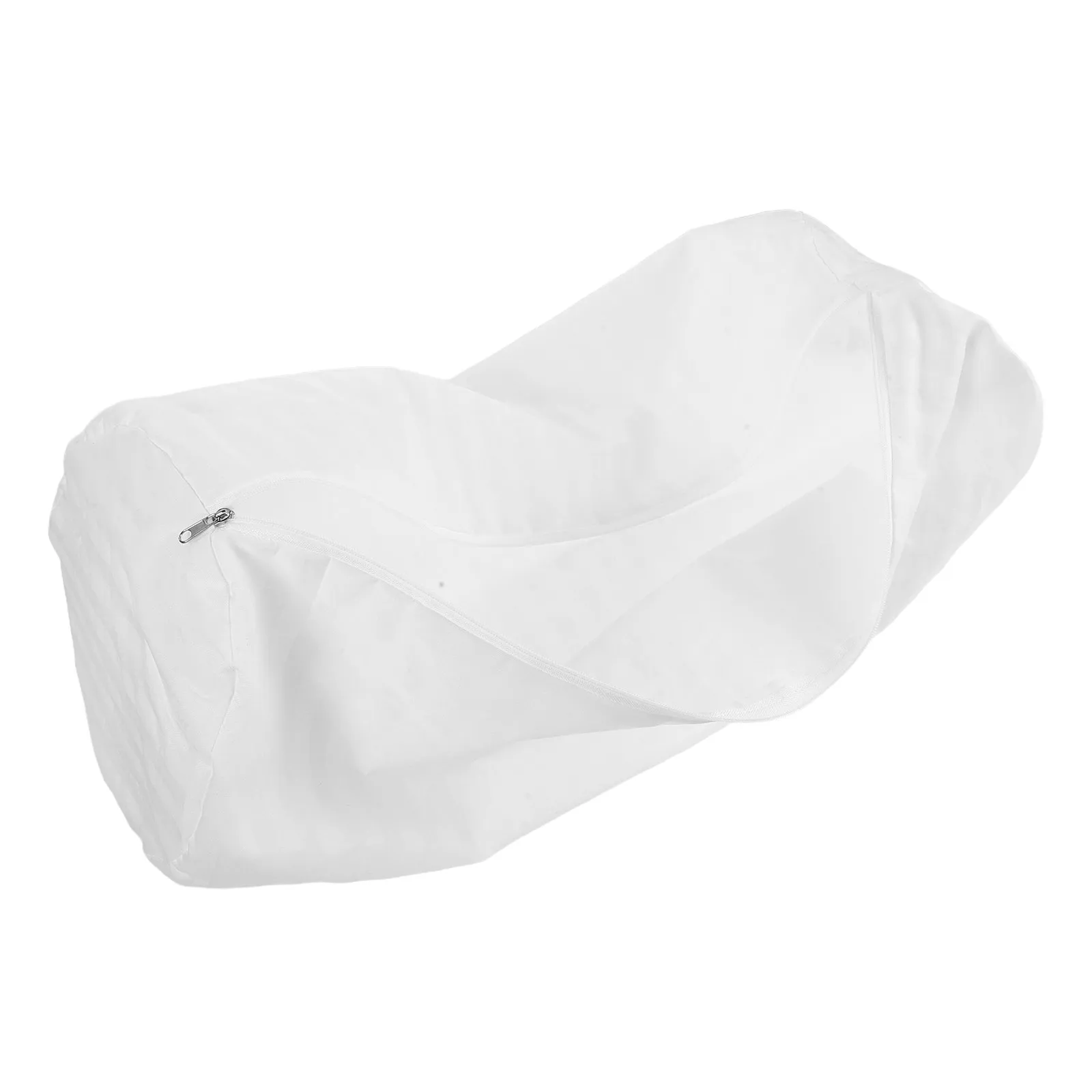Round Neck Cylinder Pillowcase 20x7.9in Soft Boost Pillow Protector Sofa Cushion Inner Core Sleeve Reusable Pillowcase