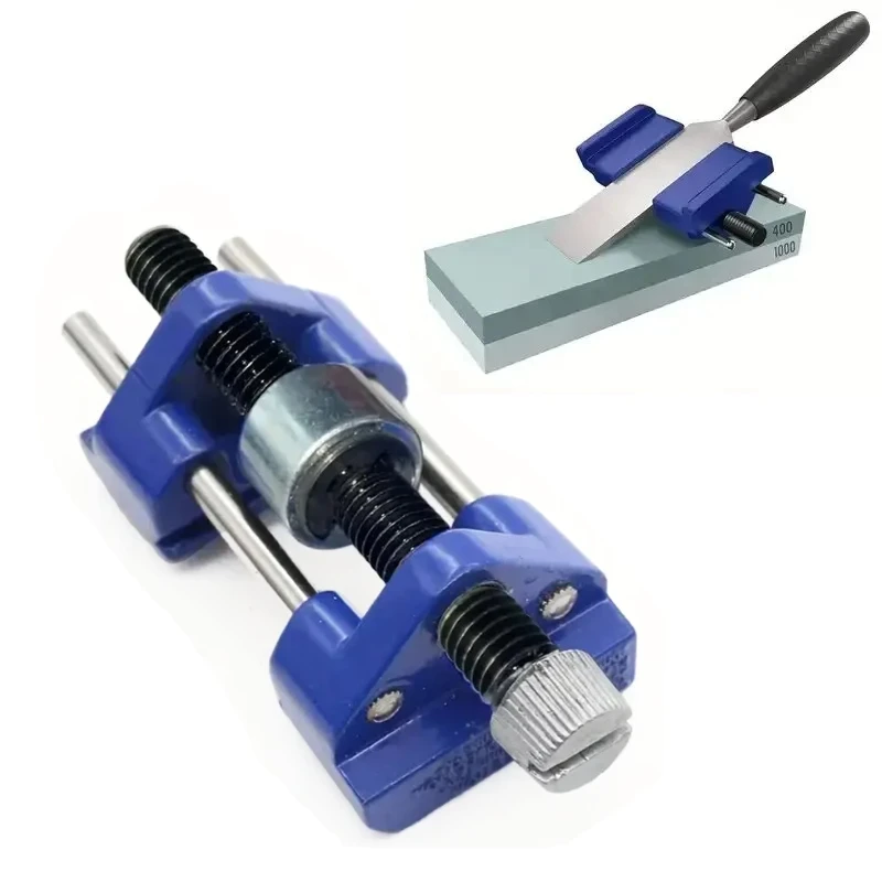 Professional Chisel Honing Guide with Multi Angle Adjustment - Carbon Steel Sharpener Jig for Woodworking Hand Tool Sharpening
