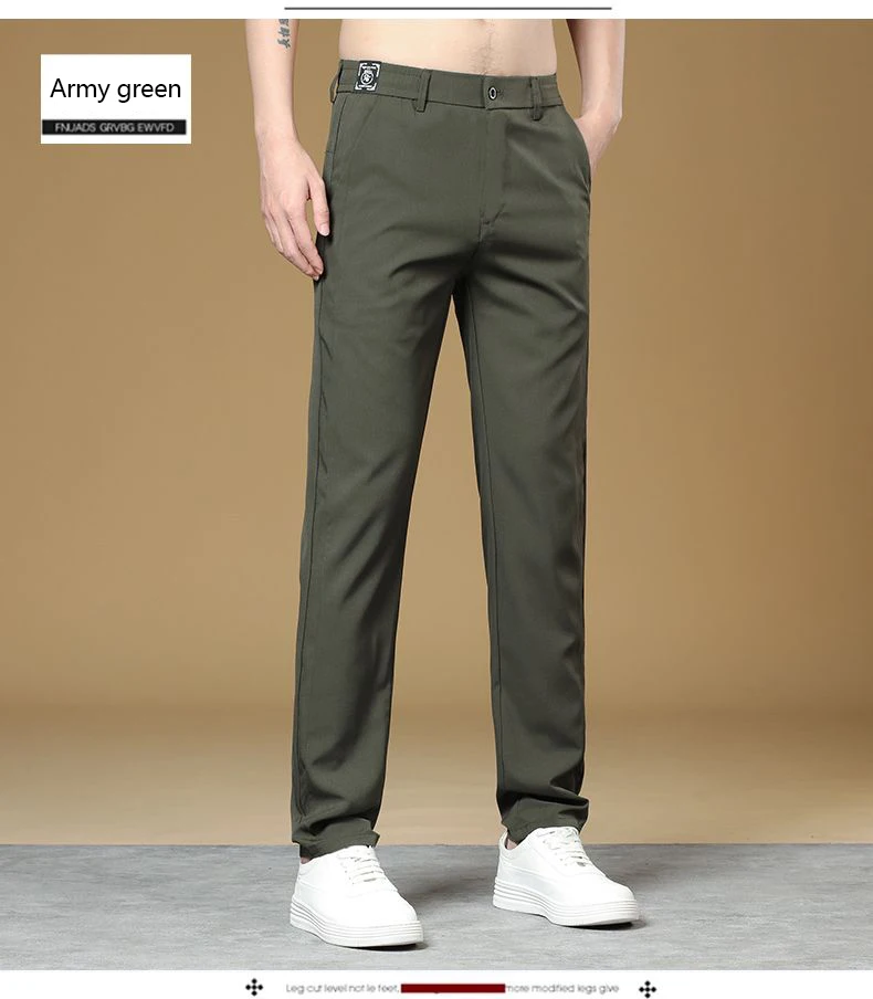 Spring and Autumn Men's Golf Pants High Quality Elastic Fashion Leisure Multi Functional Breathable Pants in Multiple Colors