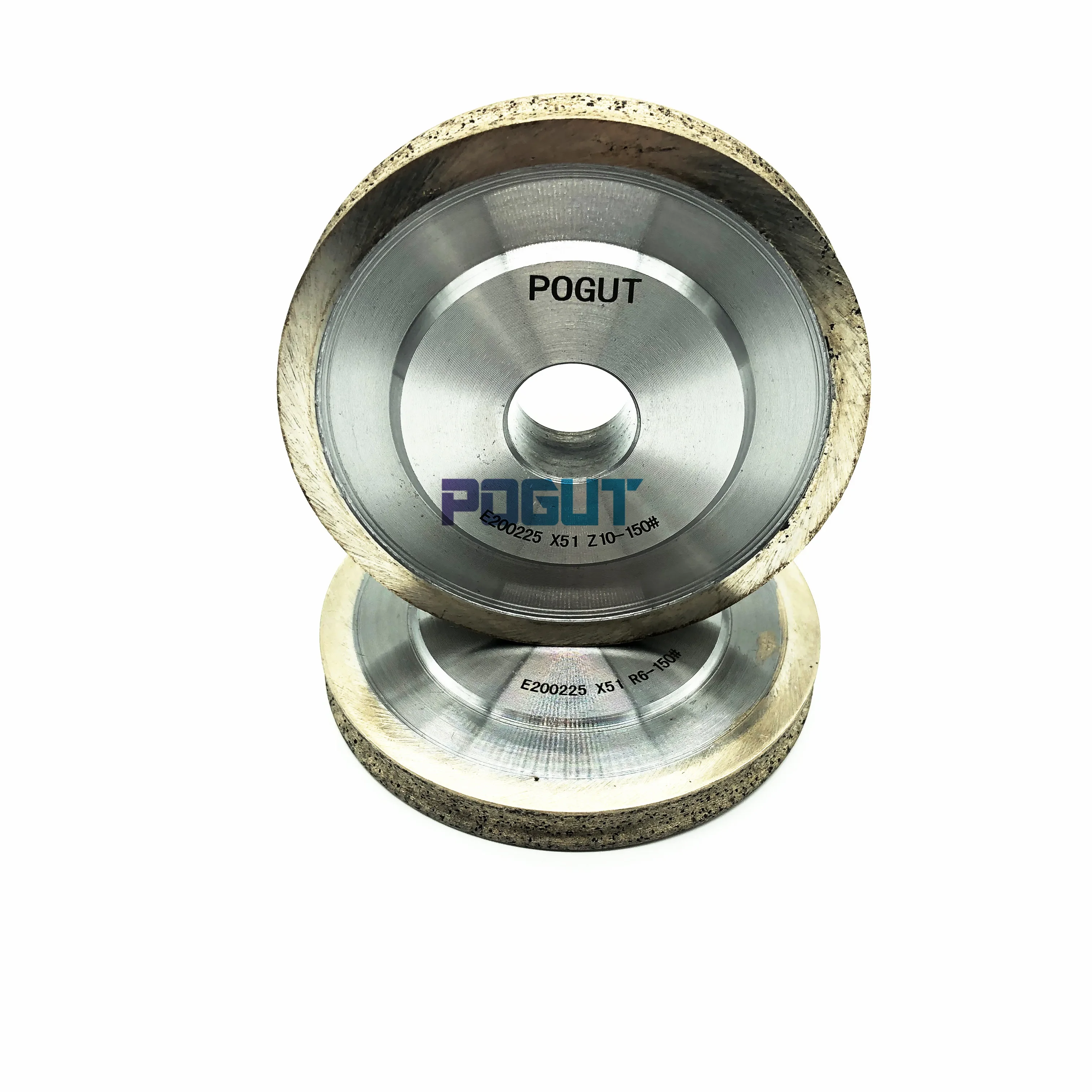 유리 연삭기용 다이아몬드 연삭 휠, 주변 다이아몬드 연마 휠, 100*22*4mm, 5mm, 6mm, 8mm, 10mm, 12mm, 15mm, 19mm