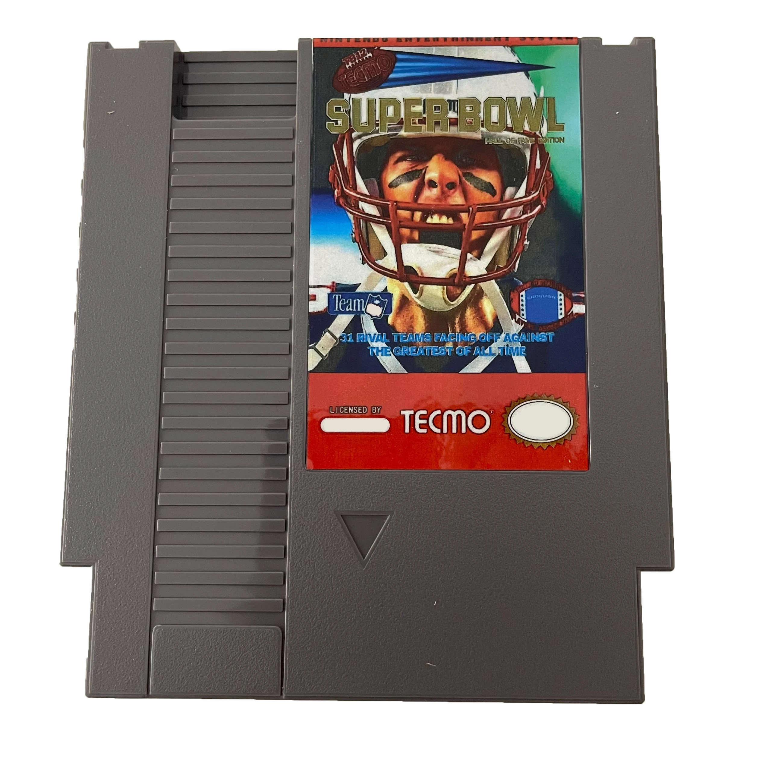 

TB12 Tecmo Super Bowl - NES Game Cartridge For 72 Pins 8 Bit Video Game Console