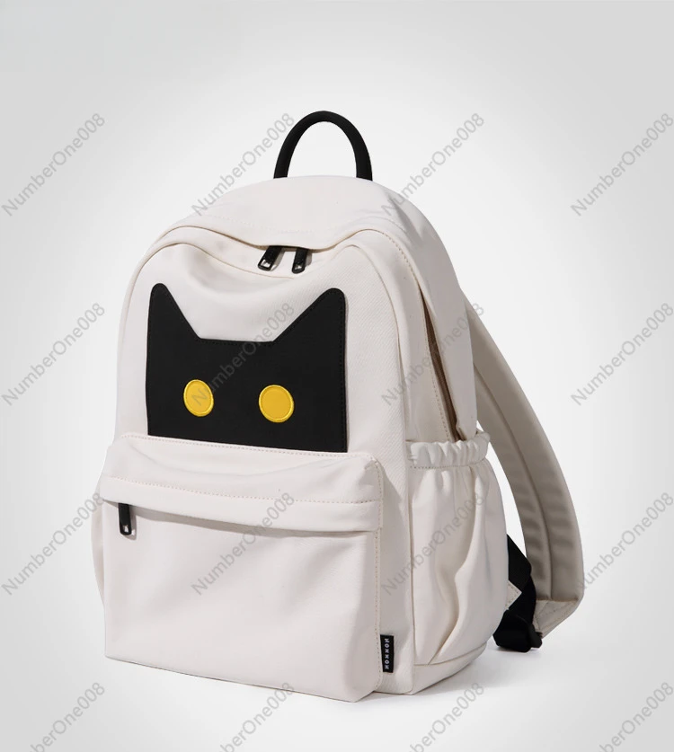 NOXXON Ruoshan Original Backpack Contrasting Colors Cute Niche College Student Schoolbag Commuter Computer Backpack Female