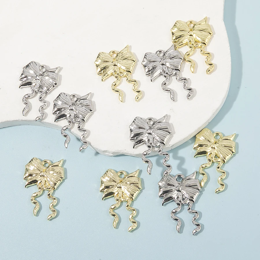 10Pcs Bowknot Alloy… - image