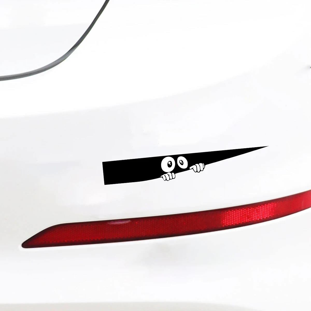 

Funny Eyes Peeking Car Vinyl Sticker Waterproof Decorative Decal for Voge SR16 Honda Sh150i XMAX Universal Scooter Accessories