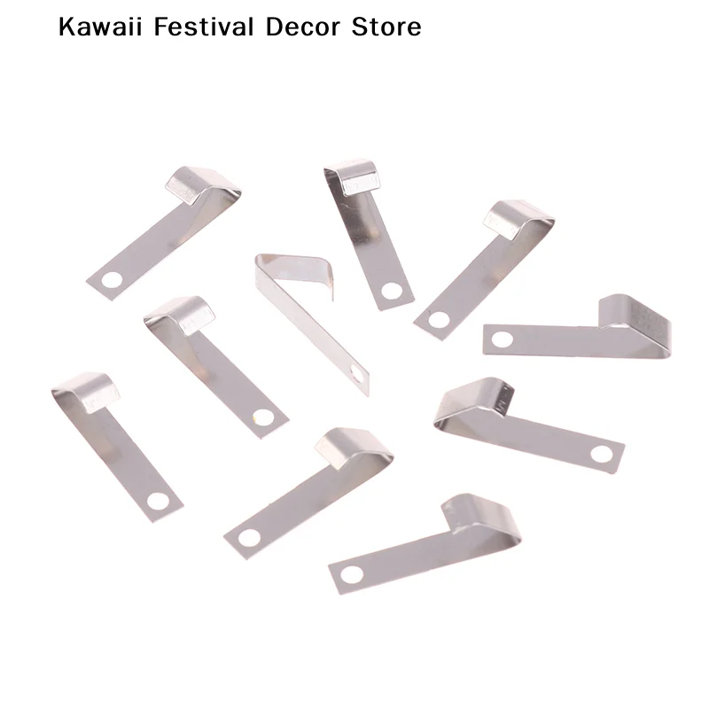 【K】5/10 Pcs Metal 9V Battery Spring Contact BC-5232-NI AA Battery Negative Terminal Replacement Accessories DIY Electronic Parts