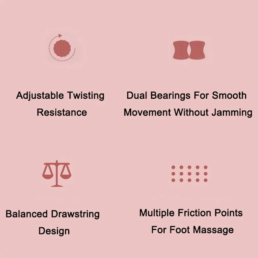 آلة الخصر الهمس الخصر مع أشرطة المقاومة وتدليك القدم آلة نحت الخصر Twiister مدرب خصر Machi #2