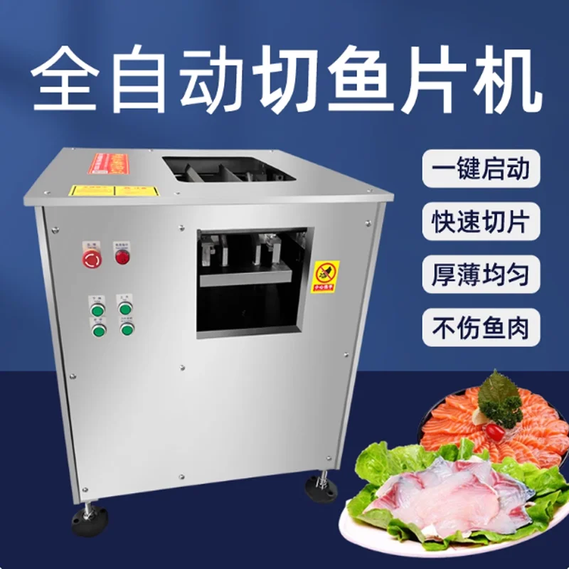 Automatic Fish Fillet Machine with Bone Separator Fish Processing Machine Price Fish Cube Cutting Machine