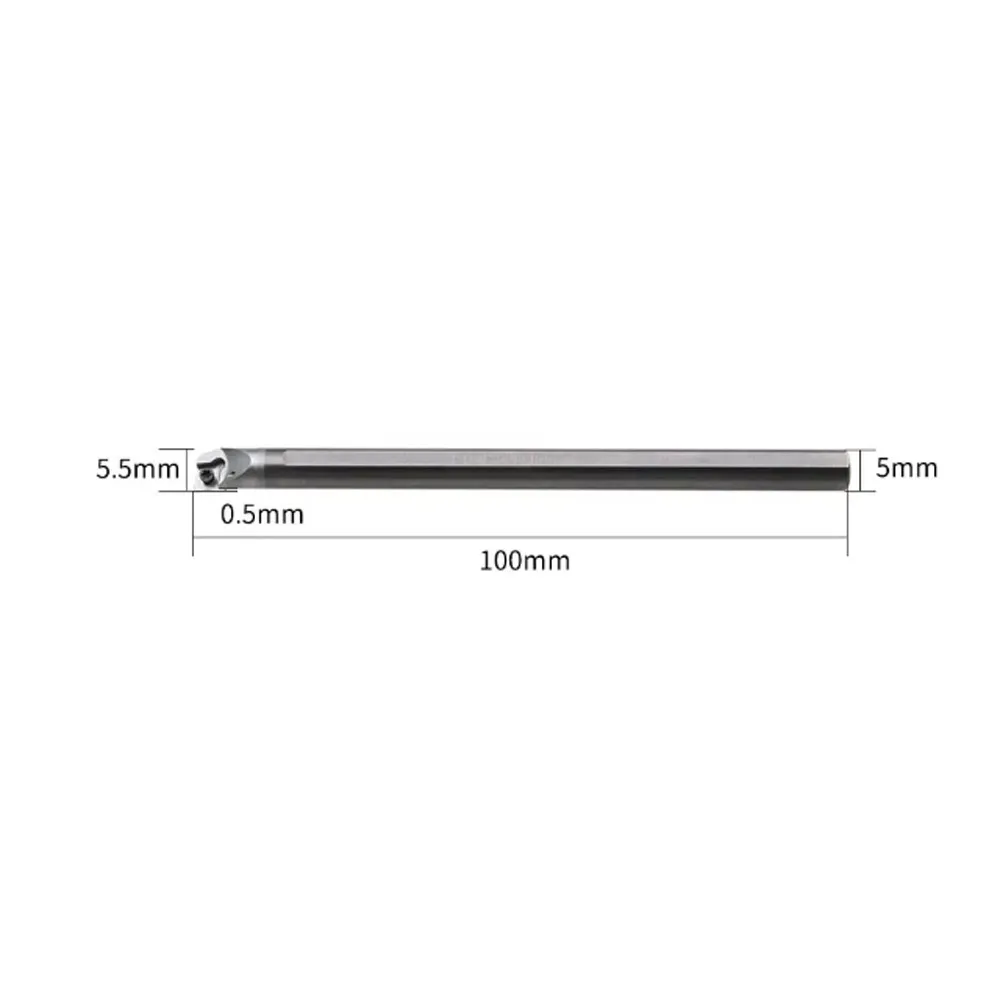 

E05H-SCLCR03 RH Coolant Through Indexable Solid Carbide Boring Bar