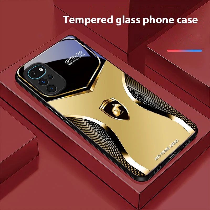 Golden cartoon mouse For Motorola Moto G 14 22 24 34 35 45 54 55 G75 84 85 Edge X 30 40 Neo 50 Ultra Pro Play glass phone case view 5