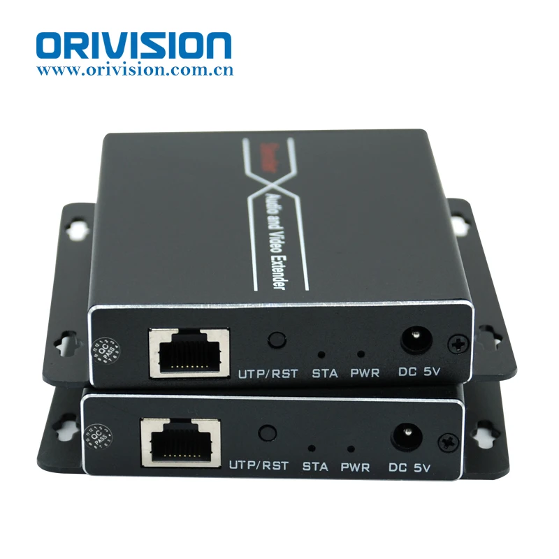 ORIVISION 120m HDMI Extender Over IP Cat5 Cat6 1080P USB HDMI RJ45 Ethernet Extender