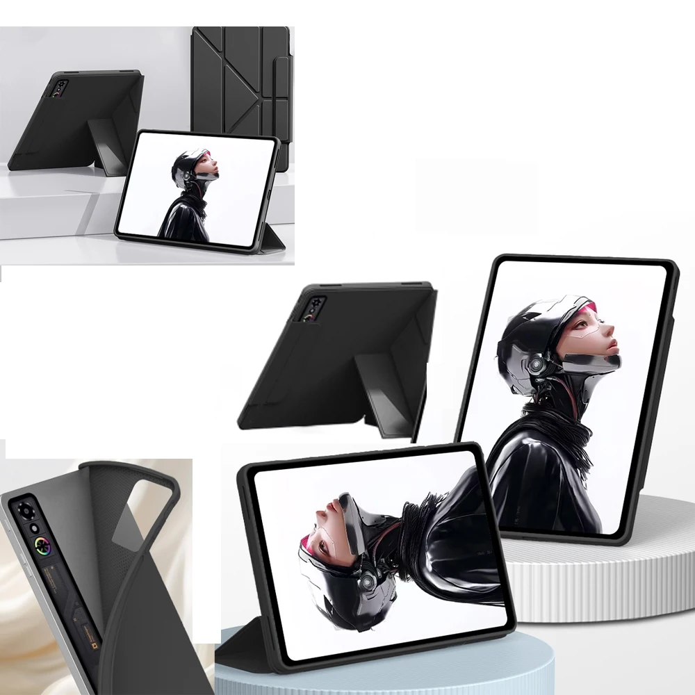 

Tablet Protective Case For RedMagic Astra Gaming, Tablet Case with Folding Stand Shockproof Protective Sleeve Accessories