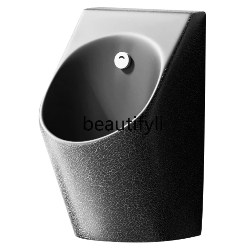 

Retro color wall-mounted urinal automatic induction creative hotel, ceramic urinal wall-mounted urinal