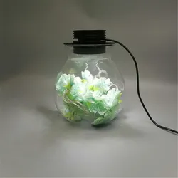 Desktop Glass Plant Terrarium Grow Light for Succulent, Moss, Miniature Gardening Landscape, Betta Fish Tank,Indoor Plant Growth