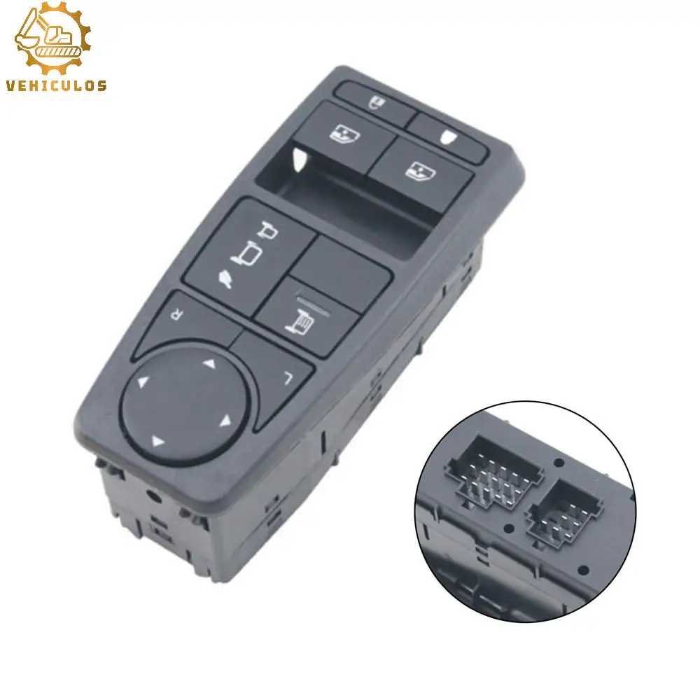 

81258067093 VEHICULOS 1PCS Black Left Driver Side Power Window Lifter Control Switch For Man TGS TGX With 1 Year Warranty