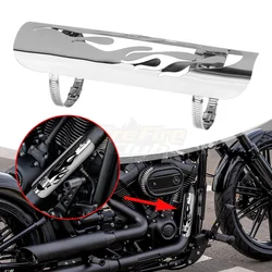 Motorcycle Chrome Heat Shield Cover Guard Protector Exhaust Muffler Pipe Universal Fit All Motorbike Motorcross
