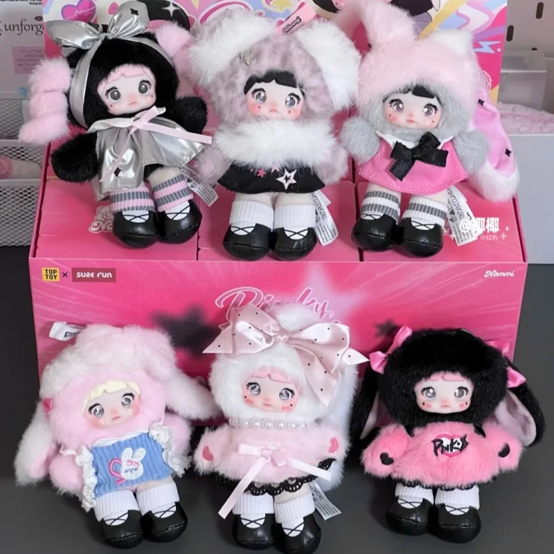 

Nommi Pinky Energy Series Plush Blind Boxs Cute Bunny Doll Mystery Surprise Box Collectible Bag Pendant Toy Gift For Girls Boys