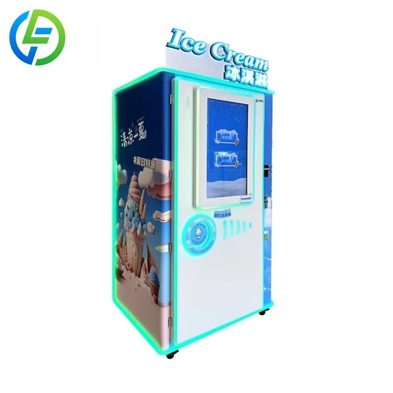 

FOODLINE Customized 24-Hour Self-service Ice Cream Vending Machine Frozen Food Vending Machine Smoothie Machine Manufacturer