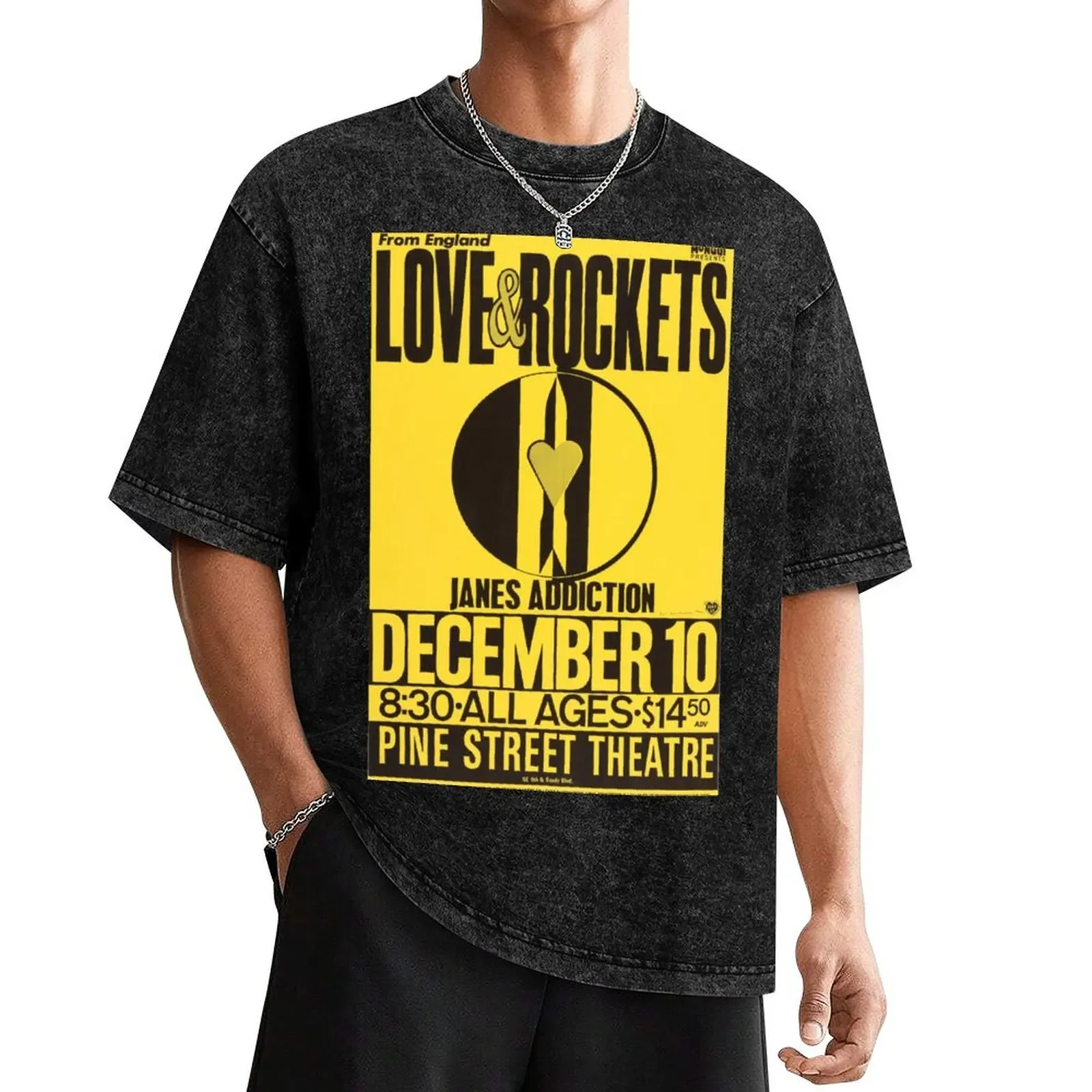 

Love And Rockets, Jane's Addiction. T-Shirt vintage clothes plus size clothes kawaii clothes men clothing