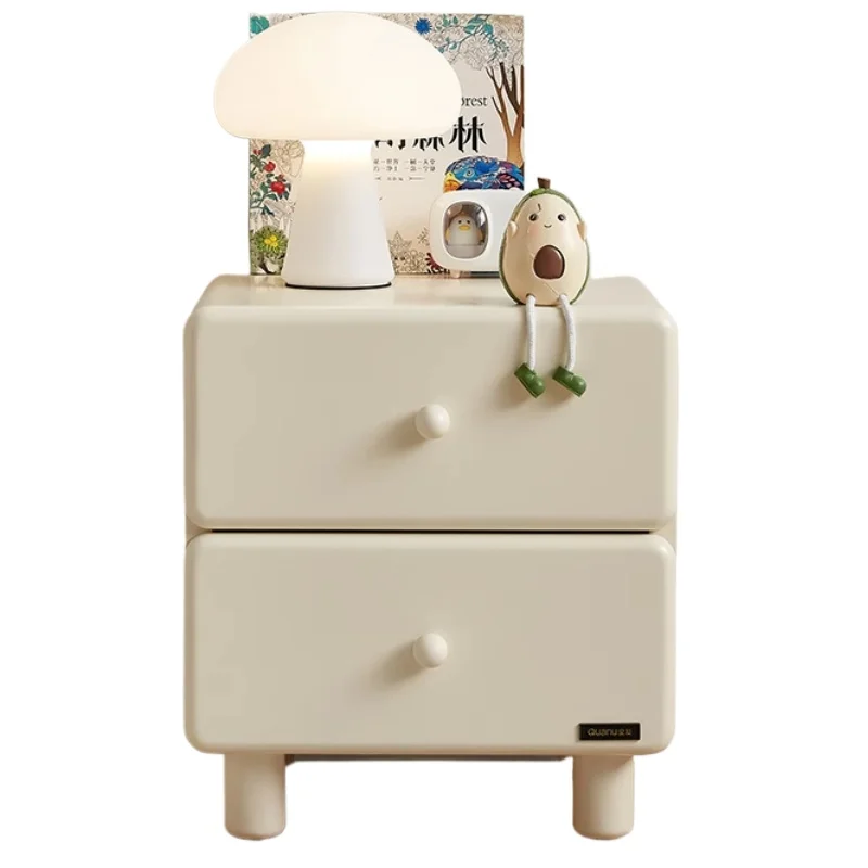 

French cream wind children's bedside table household bedroom bedside storage cabinet