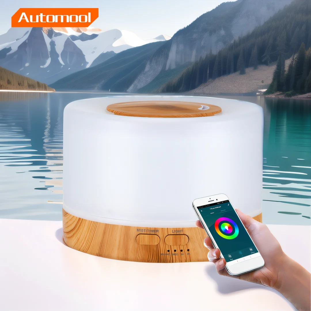 

500 мл частная марка оптовая продажа ультразвуковой диффузор для ароматерапии портативный увлажнитель без BPA эфирное масло аромадиффузор