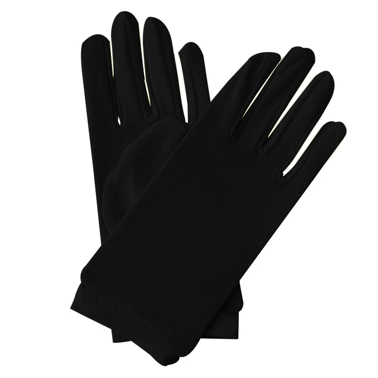 Fashion Spandex Elasticity Opera Short Gloves Solid Party Prom Etiquette Performance Props Jewelry Inspection Working Gloves - view 3