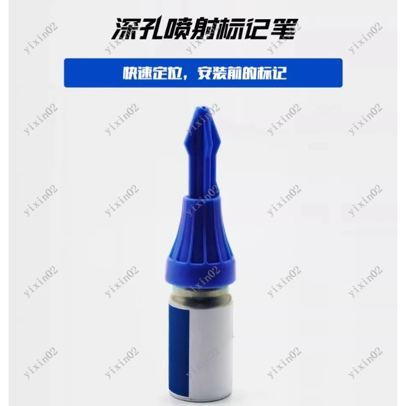 Deep Hole Jet Mark Pen, Press Type Inner Hole Positioning Marker