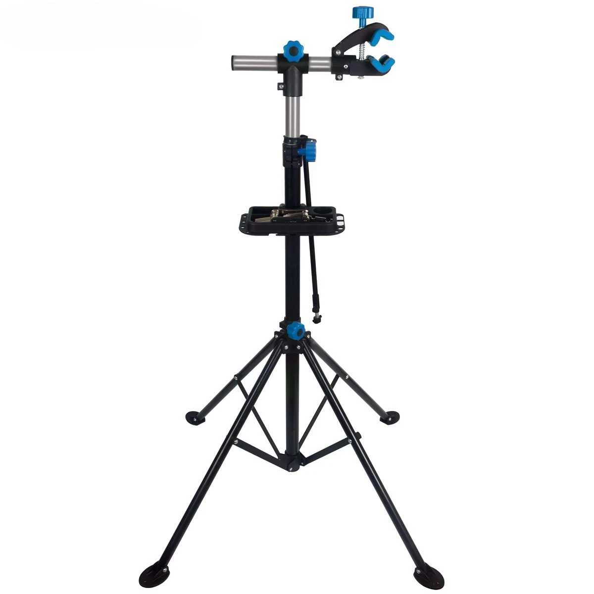 2022 New Aluminium Adjustable Height Bike Vertical Display Parking Rack Foldable Bicycle Repair Stand