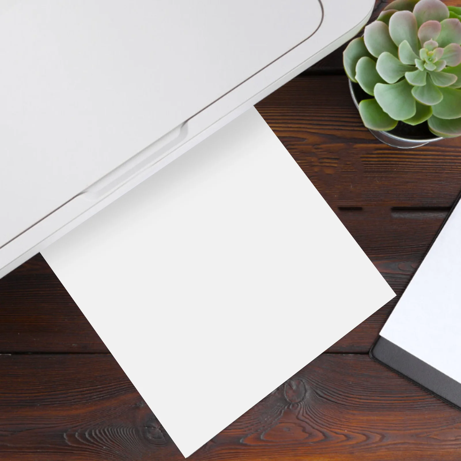 ورق ملصقات لاصق مقاوم للماء مقاس A4 مكون من 20 ورقة من ورق الطابعة الملصقات لمختلف الطابعات والمشروعات اليدوية #2