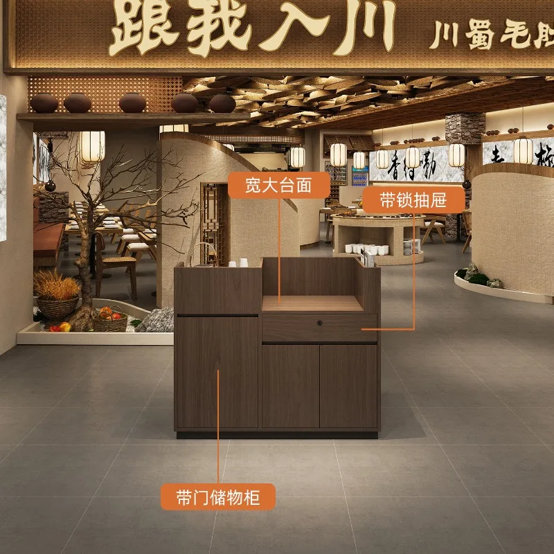Executive Vintage Reception Desk Rolling Luxury Reception Counter Ergonomic Easy Clean Comptoir Reception Front Desk Furniture