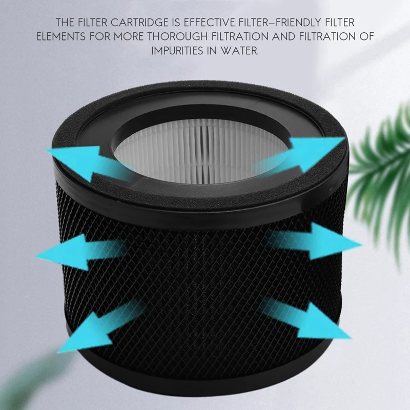 2-Pack เปลี่ยน TRUE HEPA Filters สําหรับ Taotronics TT-AP001 และ VAVA VA-EE014 เครื่องฟอกอากาศ