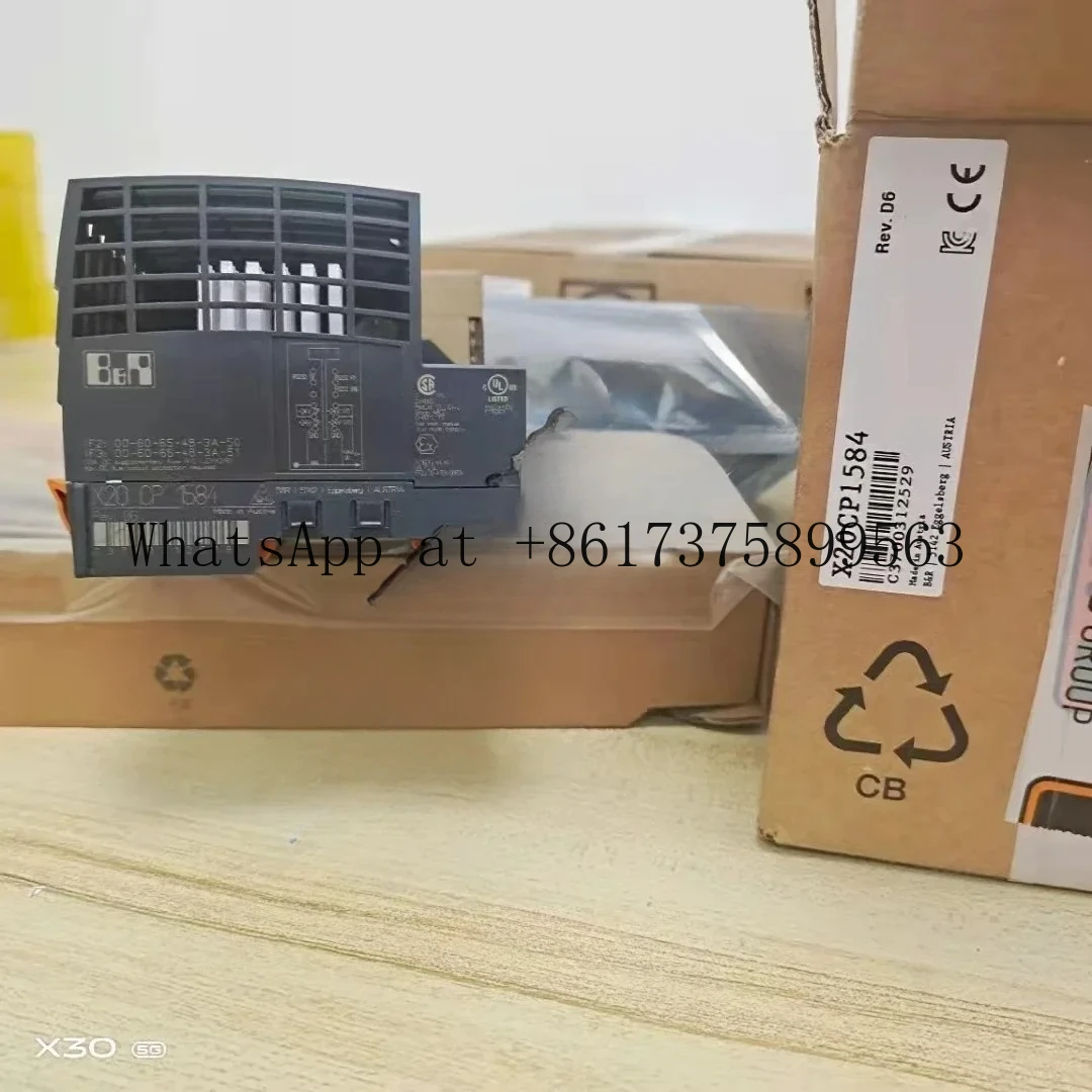 Original B&R X20CP1584 CPU Module Industrial Automation Control PLC Module New Unused Programmable Logic Controller